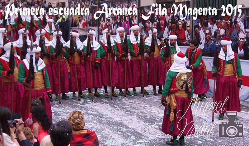 Arrancà Filà Magenta 2015
