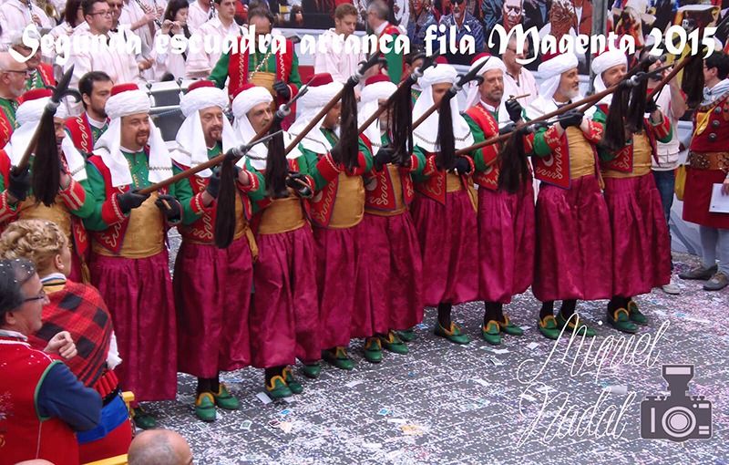 Arrancà Filà Magenta 2015