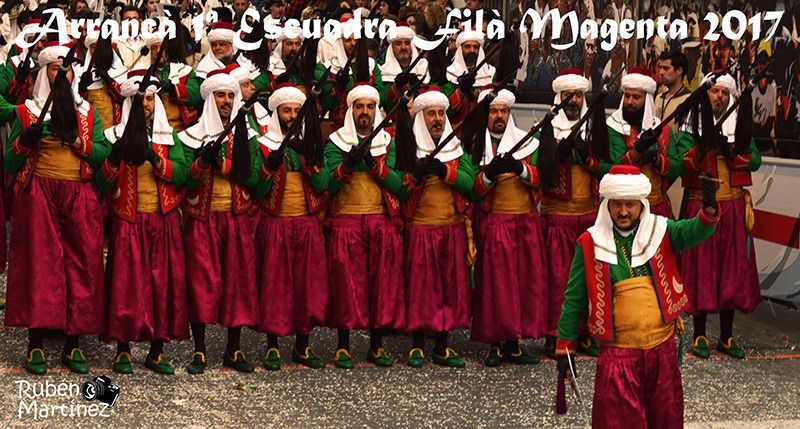 Arrancà Filà Magenta 2017