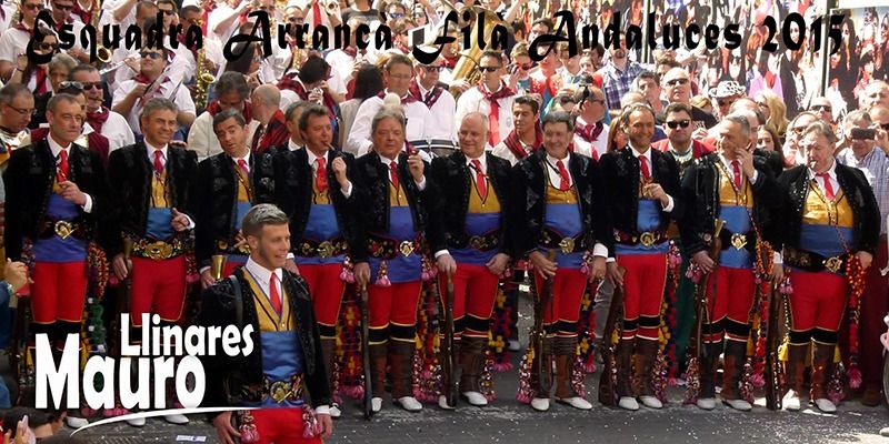 Arrancà Filà Andaluces 2015