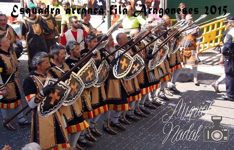 Arrancà Filà Aragonesos 2015