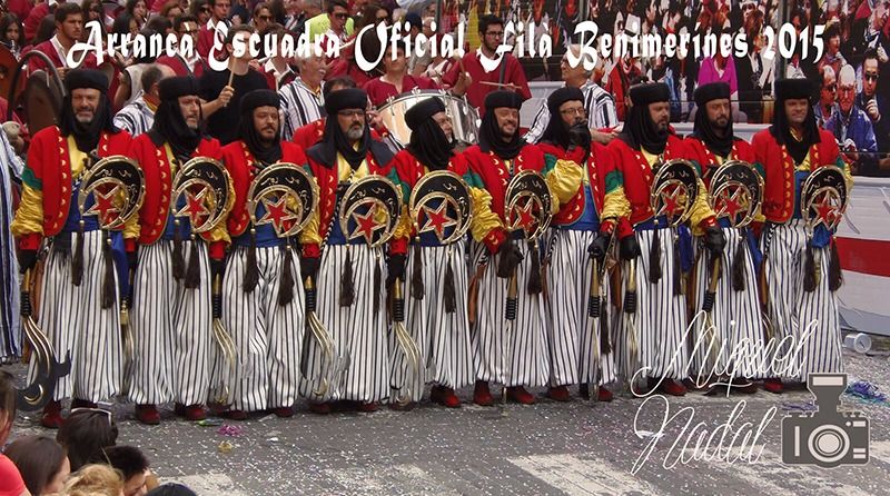 Arrancà Filà Benimerines 2015