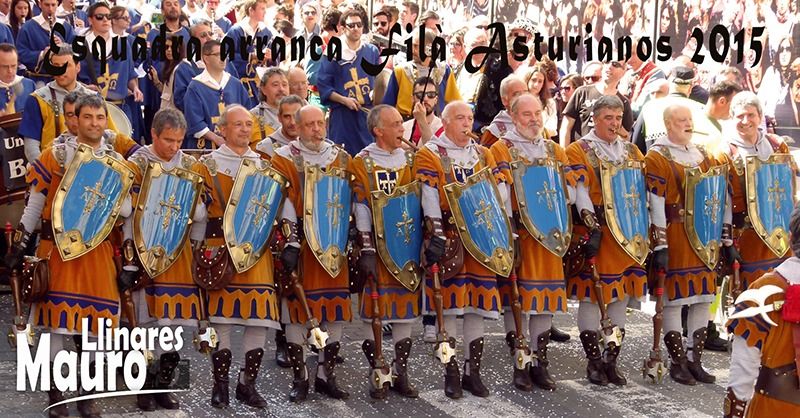 Arrancà Filà Asturianos 2015
