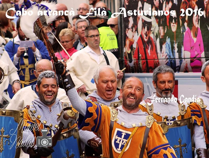 Arrancà Filà Asturianos 2016