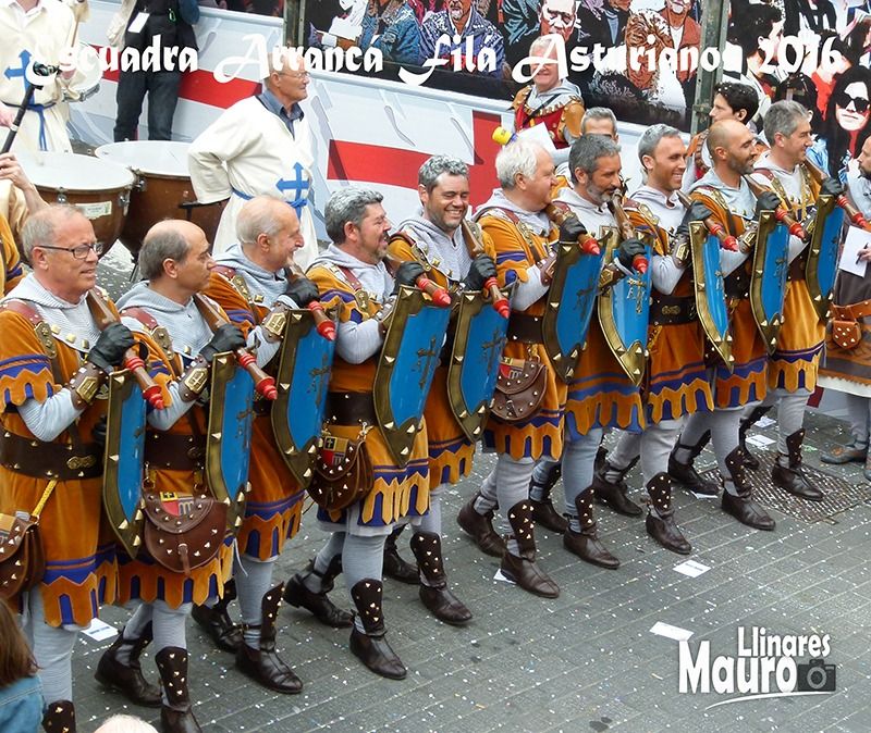 Arrancà Filà Asturianos 2016