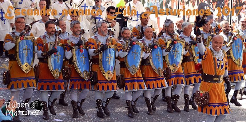 Arrancà Filà Asturianos 2017