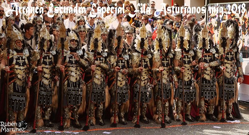 Arrancà Filà Asturianos 2018